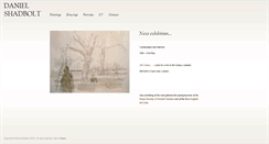Desktop Screenshot of danielshadbolt.com